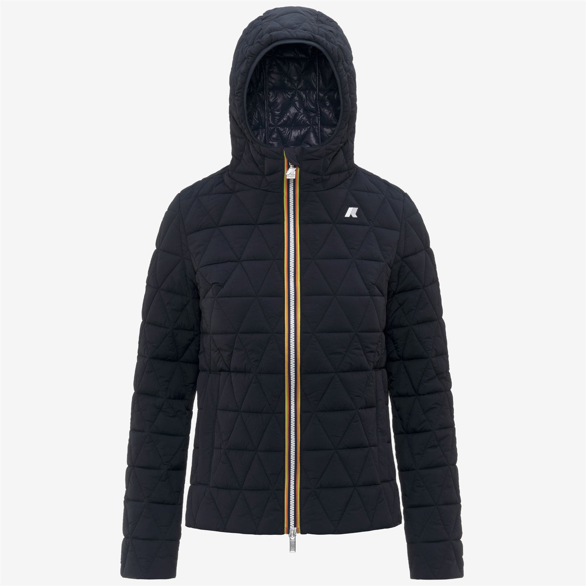 Jackets_WOMAN_LIL DIAMOND QUILTED WARM_Short_Blue Depth - Commercial 1