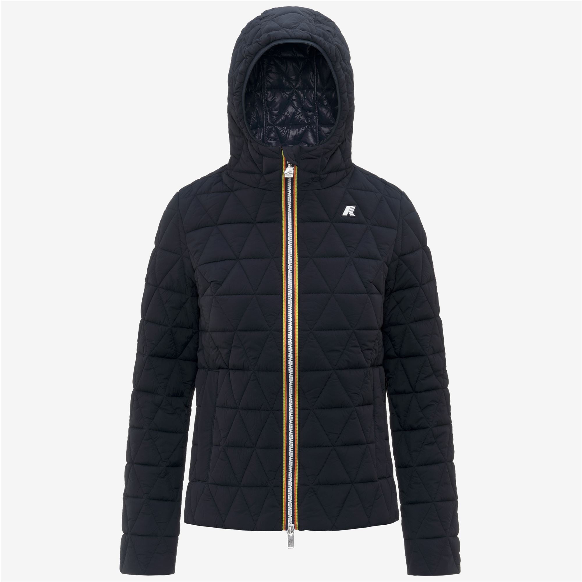 Jackets_WOMAN_LIL DIAMOND QUILTED WARM_Short_Blue Depth - Commercial 1
