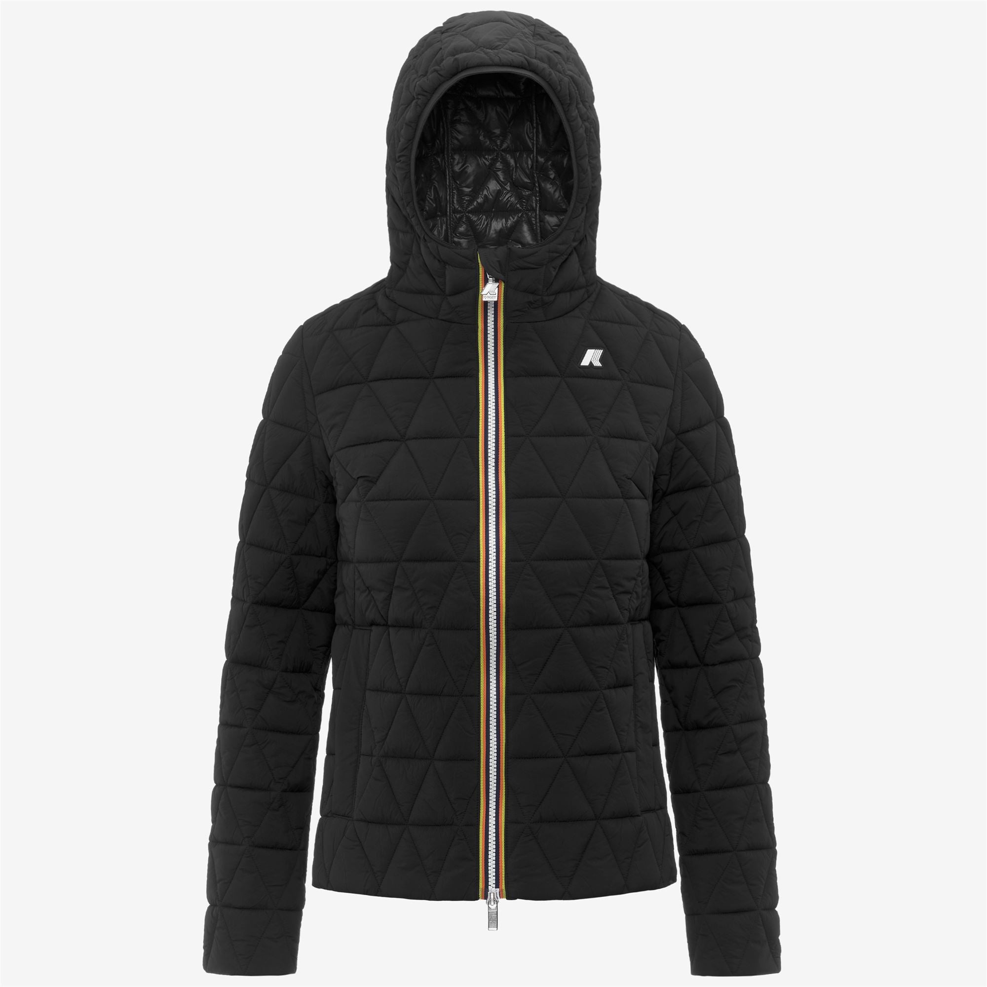 Jackets_WOMAN_LIL DIAMOND QUILTED WARM_Short_Black Pure - Black Pure - Commercial 1