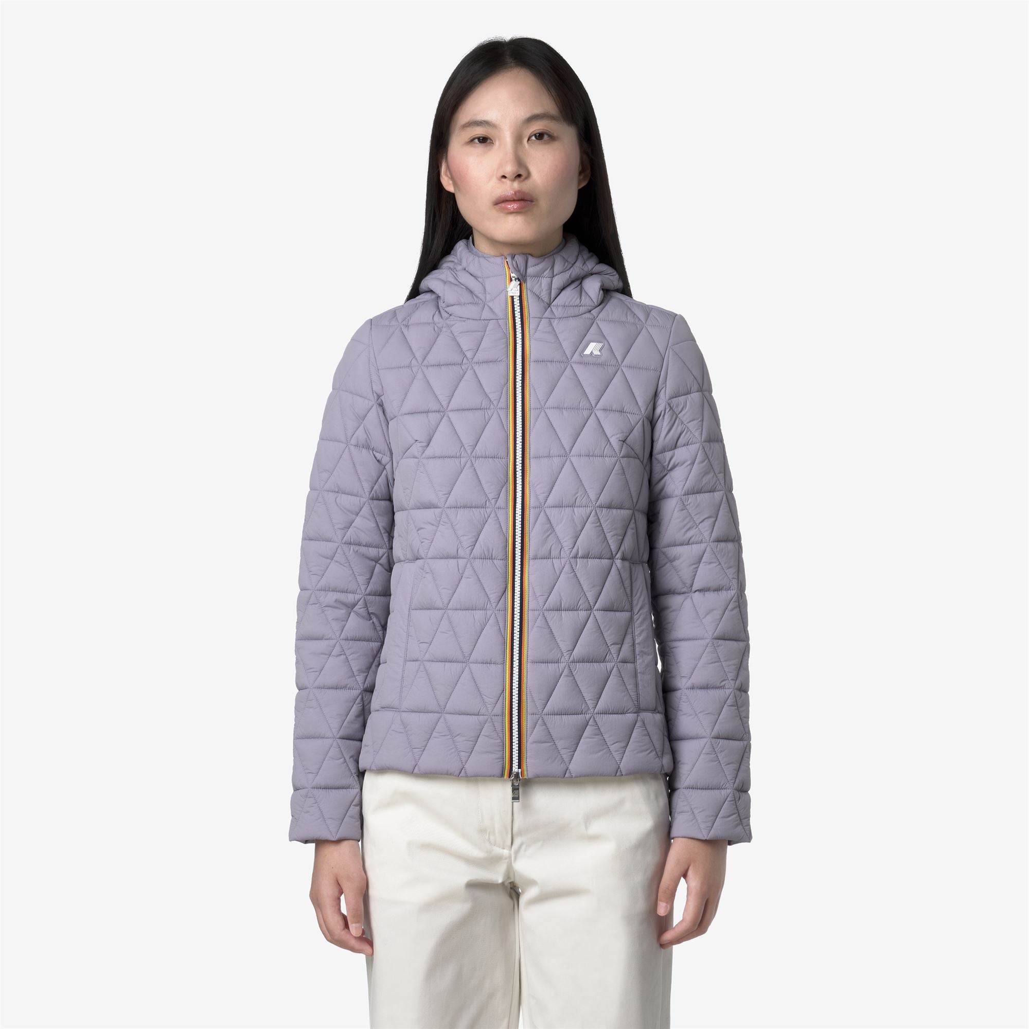 Lil Diamond Quilted Warm Jacket | K-Way – K-Way.com