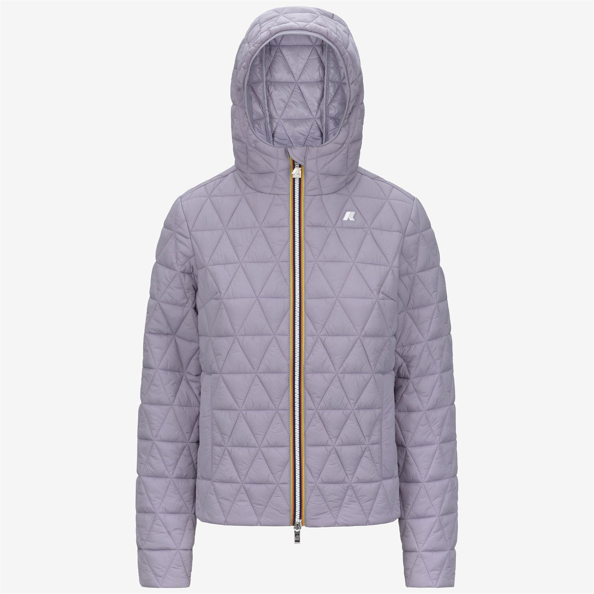 Jackets_WOMAN_LIL DIAMOND QUILTED WARM_Short_Violet Lavender - Commercial 1