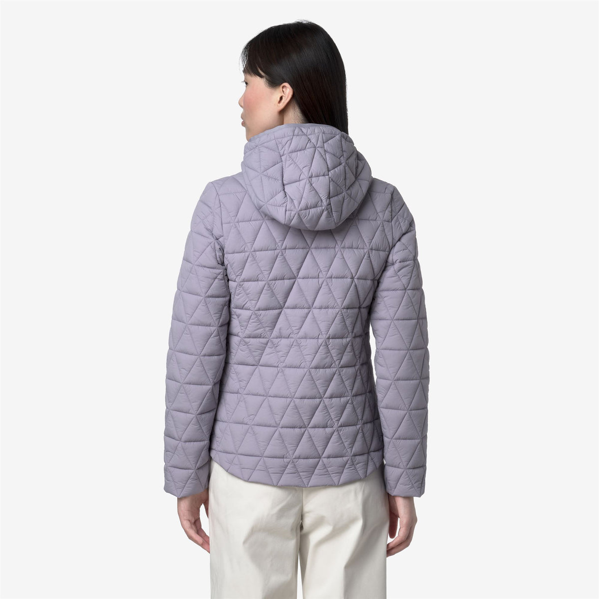 Jackets_WOMAN_LIL DIAMOND QUILTED WARM_Short_Violet Lavender - Commercial 6