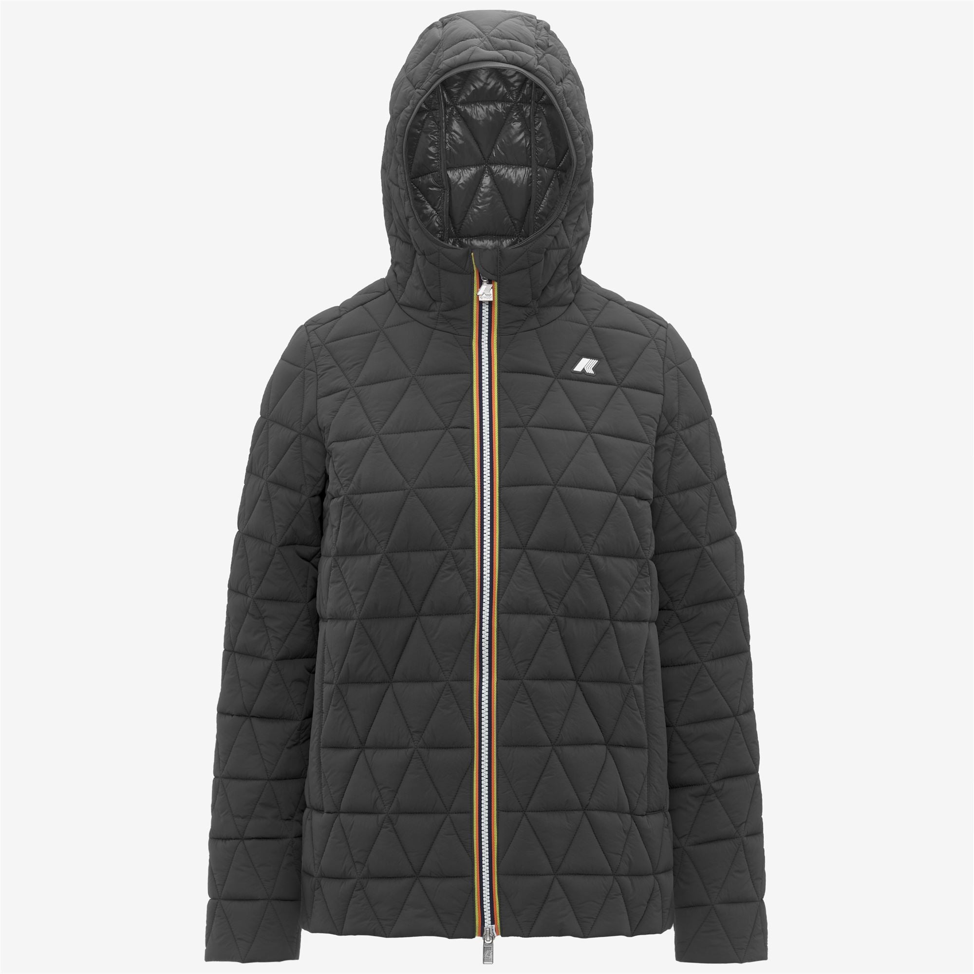 Jackets_WOMAN_MADLAINE DIAMOND QUILTED WARM_Short_Grey Shadow Dk - Commercial 1