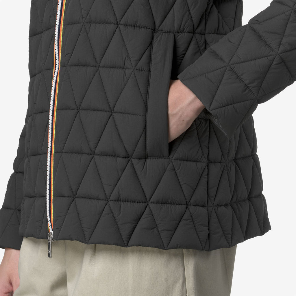 Jackets_WOMAN_MADLAINE DIAMOND QUILTED WARM_Short_Grey Shadow Dk - Commercial 7