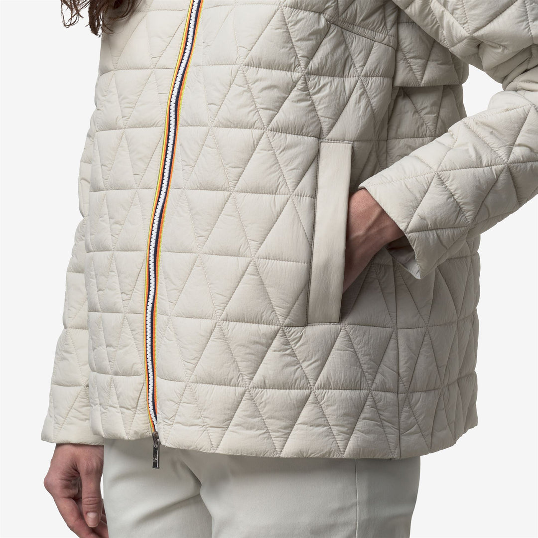 MADLAINE DIAMOND QUILTED WARM - Jackets - Short - Woman - BEIGE LT main