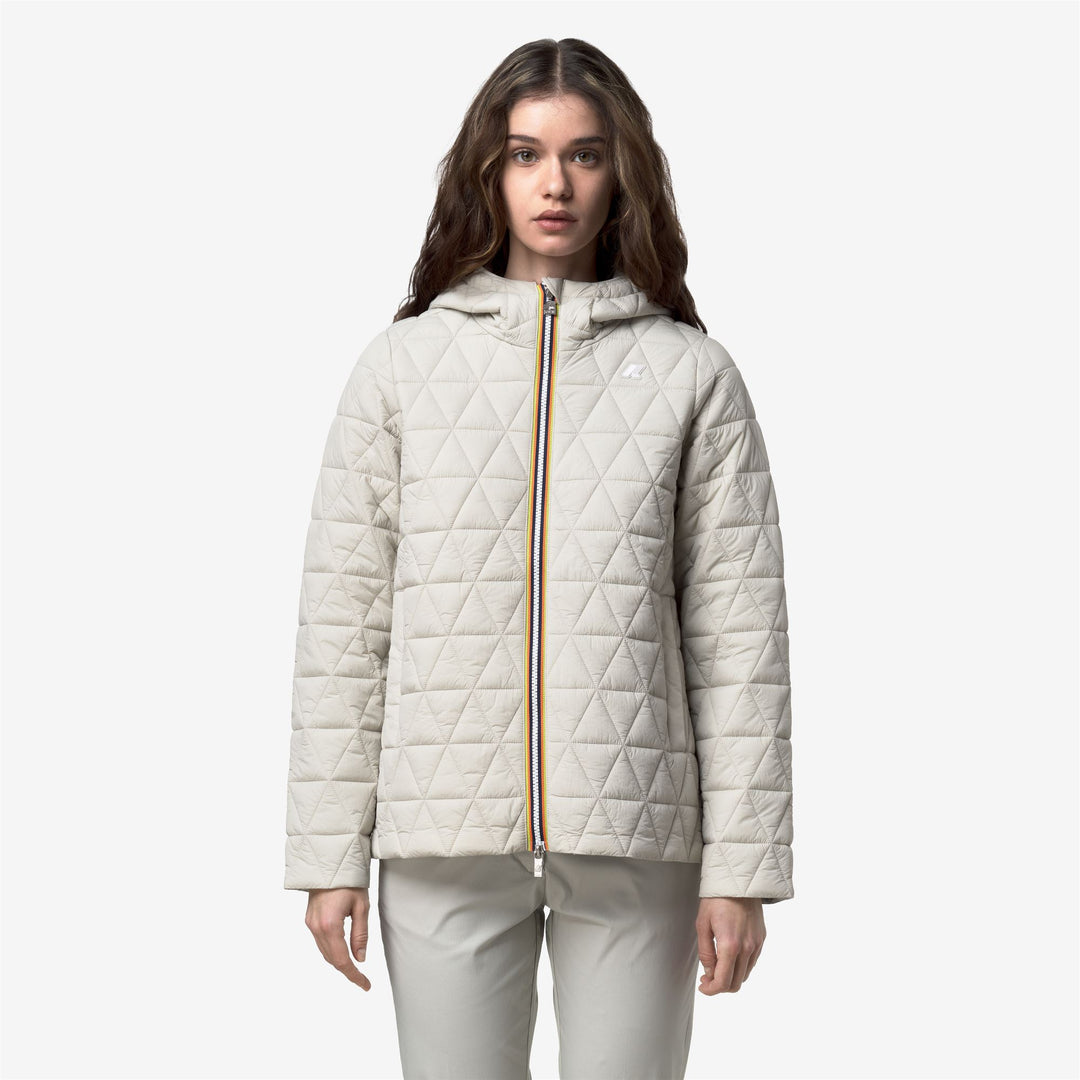 MADLAINE DIAMOND QUILTED WARM - Jackets - Short - Woman - BEIGE LT main