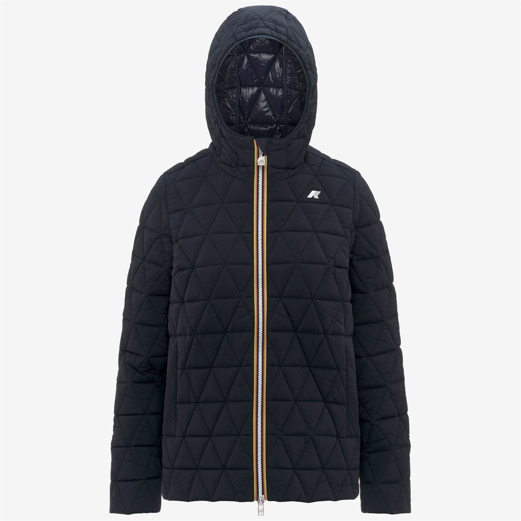 Jackets_WOMAN_MADLAINE DIAMOND QUILTED WARM_Short_Blue Depth - Commercial 1