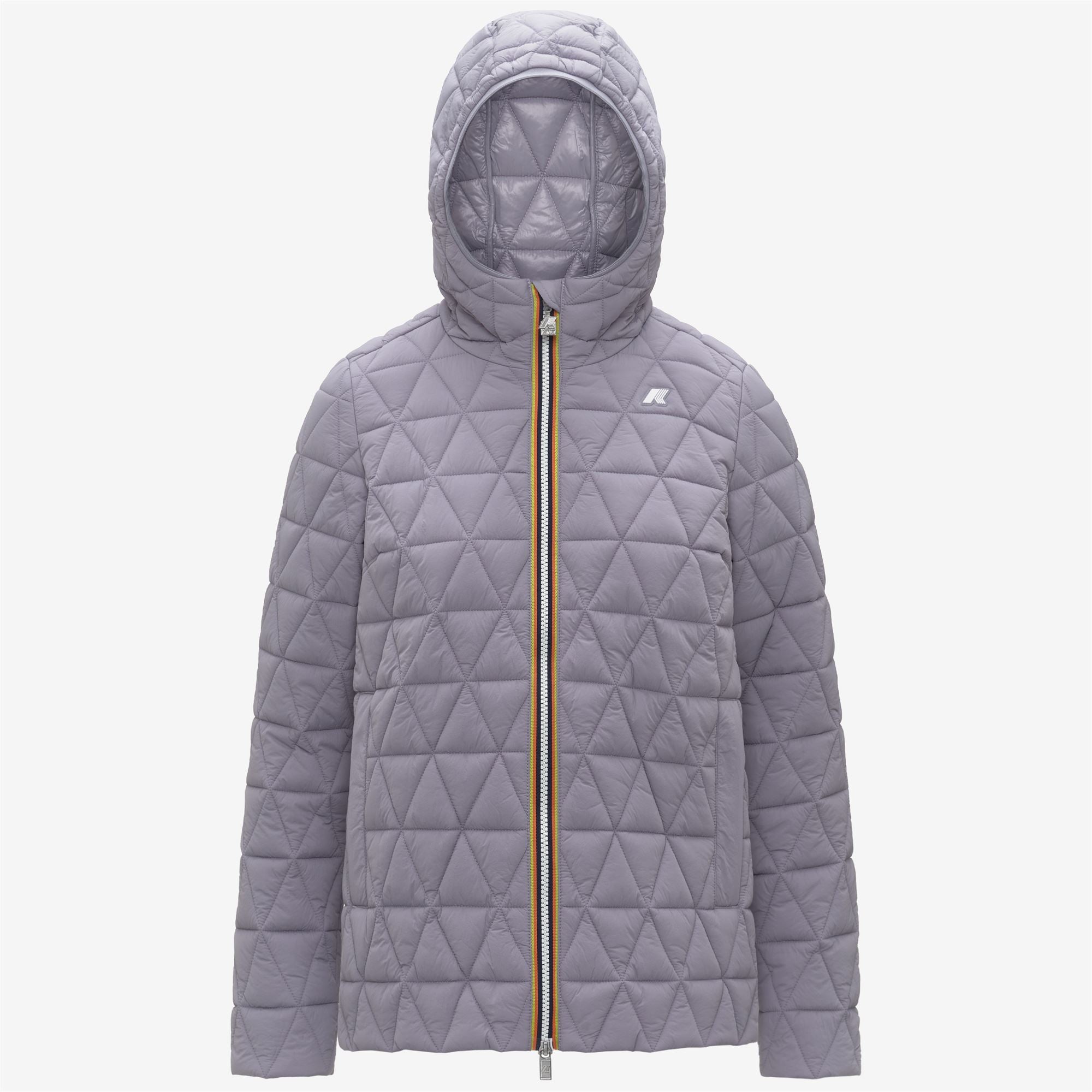 Jackets_WOMAN_MADLAINE DIAMOND QUILTED WARM_Short_Violet Lavender - Commercial 1