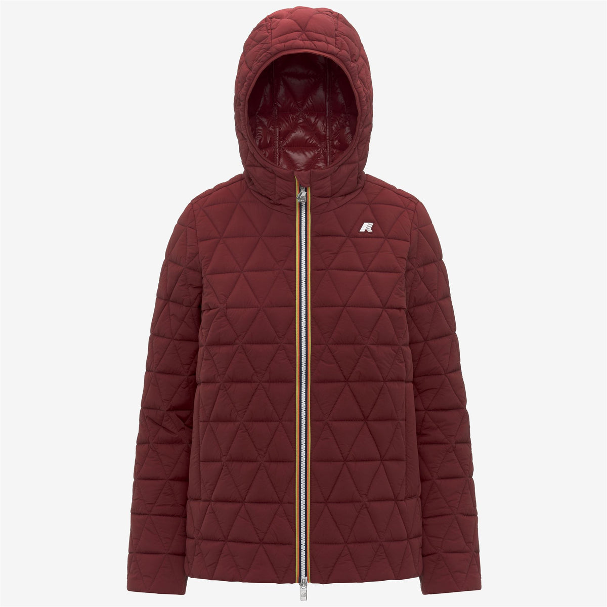 Jackets_WOMAN_MADLAINE DIAMOND QUILTED WARM_Short_Red Syrah - Commercial 1
