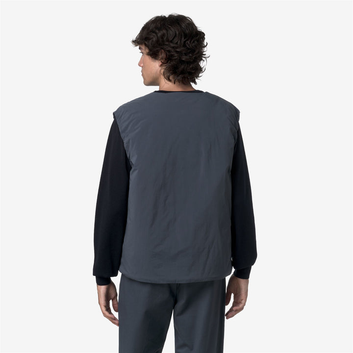 Chaleco térmico azul Airforce para hombre con acolchado reciclado 5