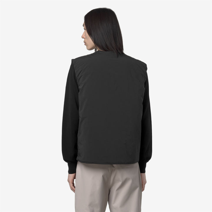 Chaleco aislante ecológico negro para hombre con acolchado Primaloft 5