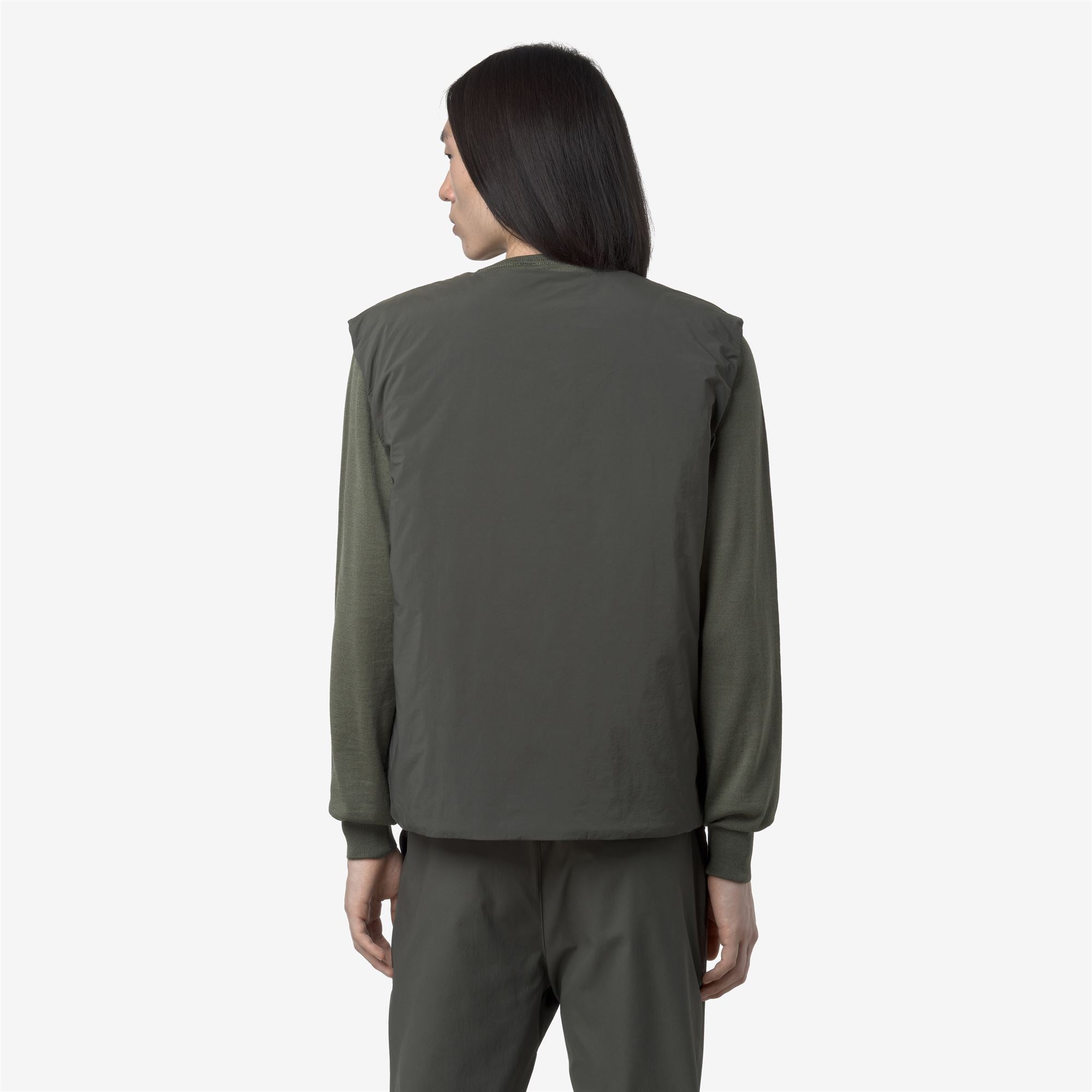 Jackets_MAN_VALTY PLAIN WARM_Vest_GREEN BLACKISH - Commercial 6