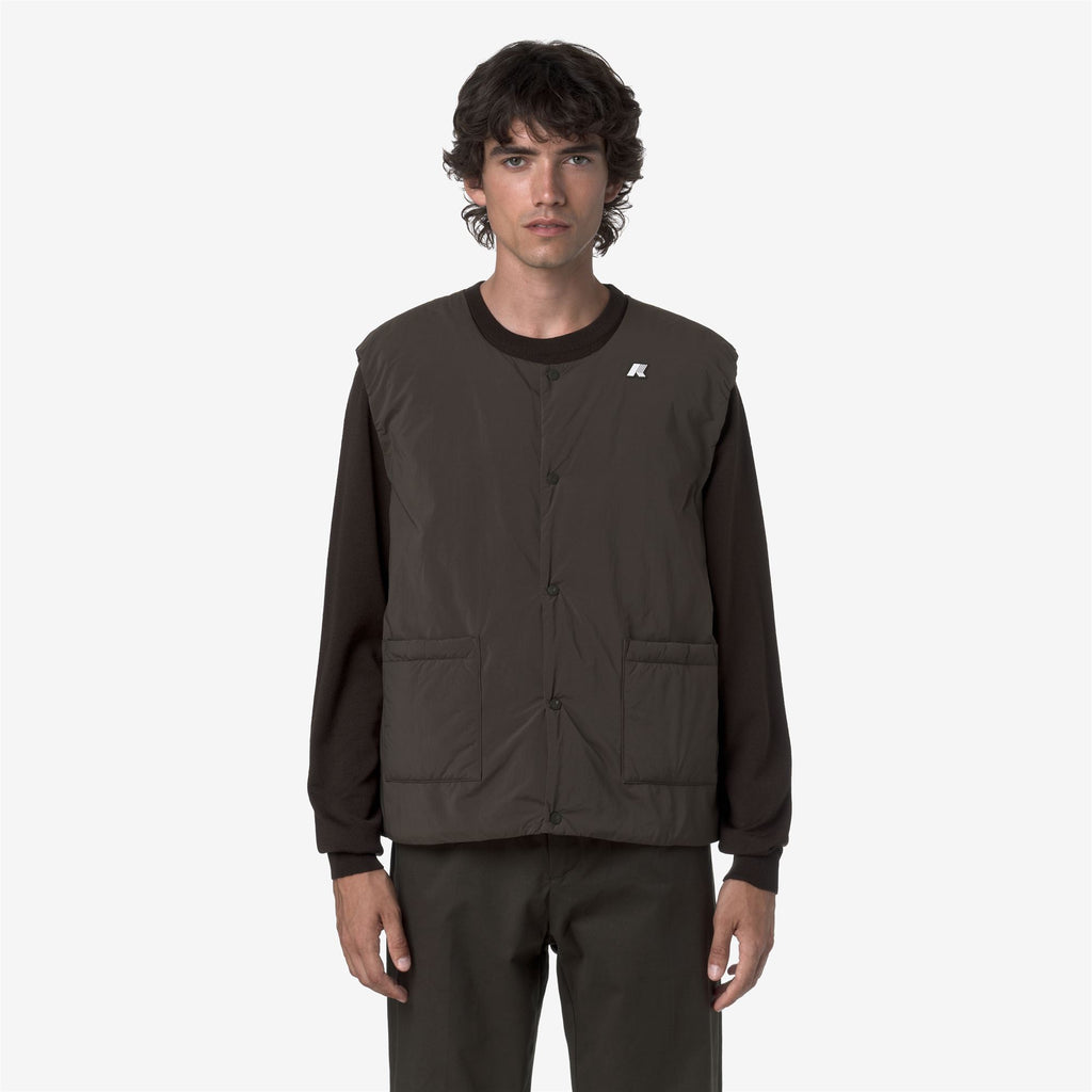 Jackets_MAN_VALTY PLAIN WARM_Vest_Black Olive - Commercial 4