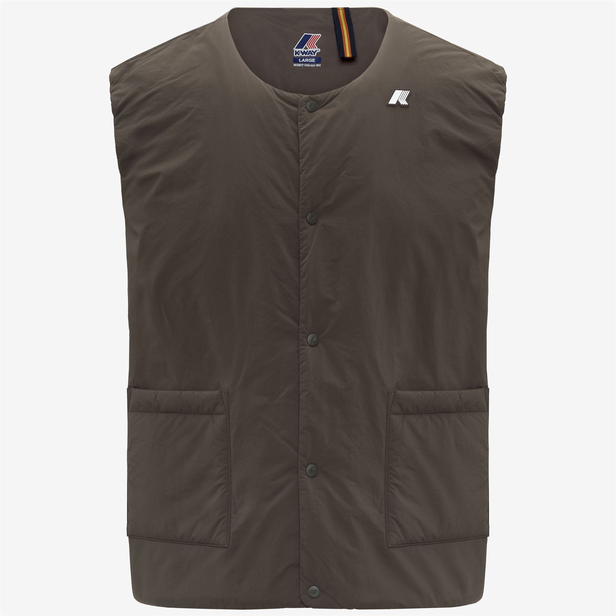 Jackets_MAN_VALTY PLAIN WARM_Vest_Black Olive - Commercial 1