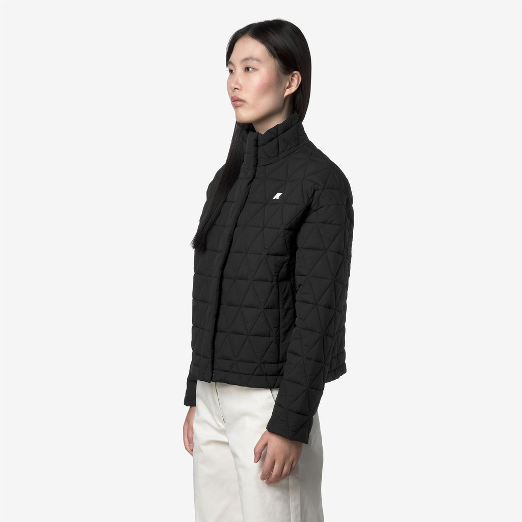 Jackets_WOMAN_SABRINA DIAMOND QUILTED WARM_Short_Black Pure - Black Pure - Commercial 5