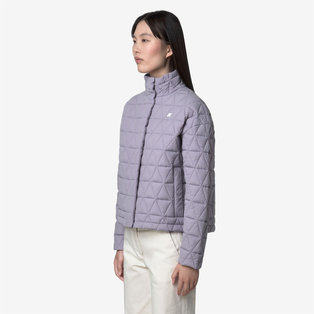 Jackets_WOMAN_SABRINA DIAMOND QUILTED WARM_Short_Violet Lavender - Commercial 5