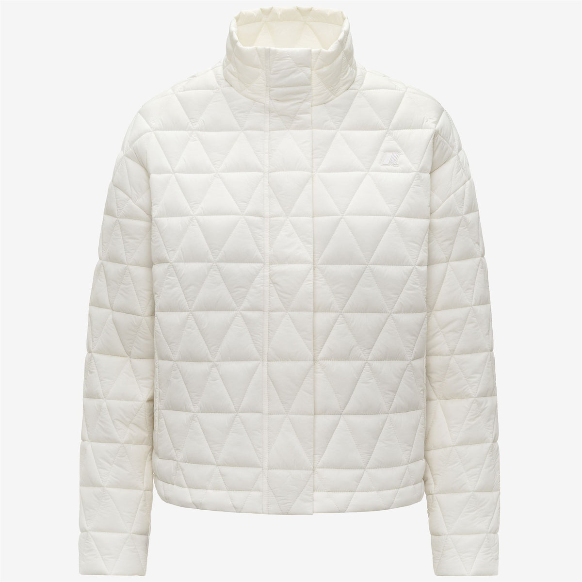 Jackets_WOMAN_SABRINA DIAMOND QUILTED WARM_Short_White Gardenia - Commercial 1