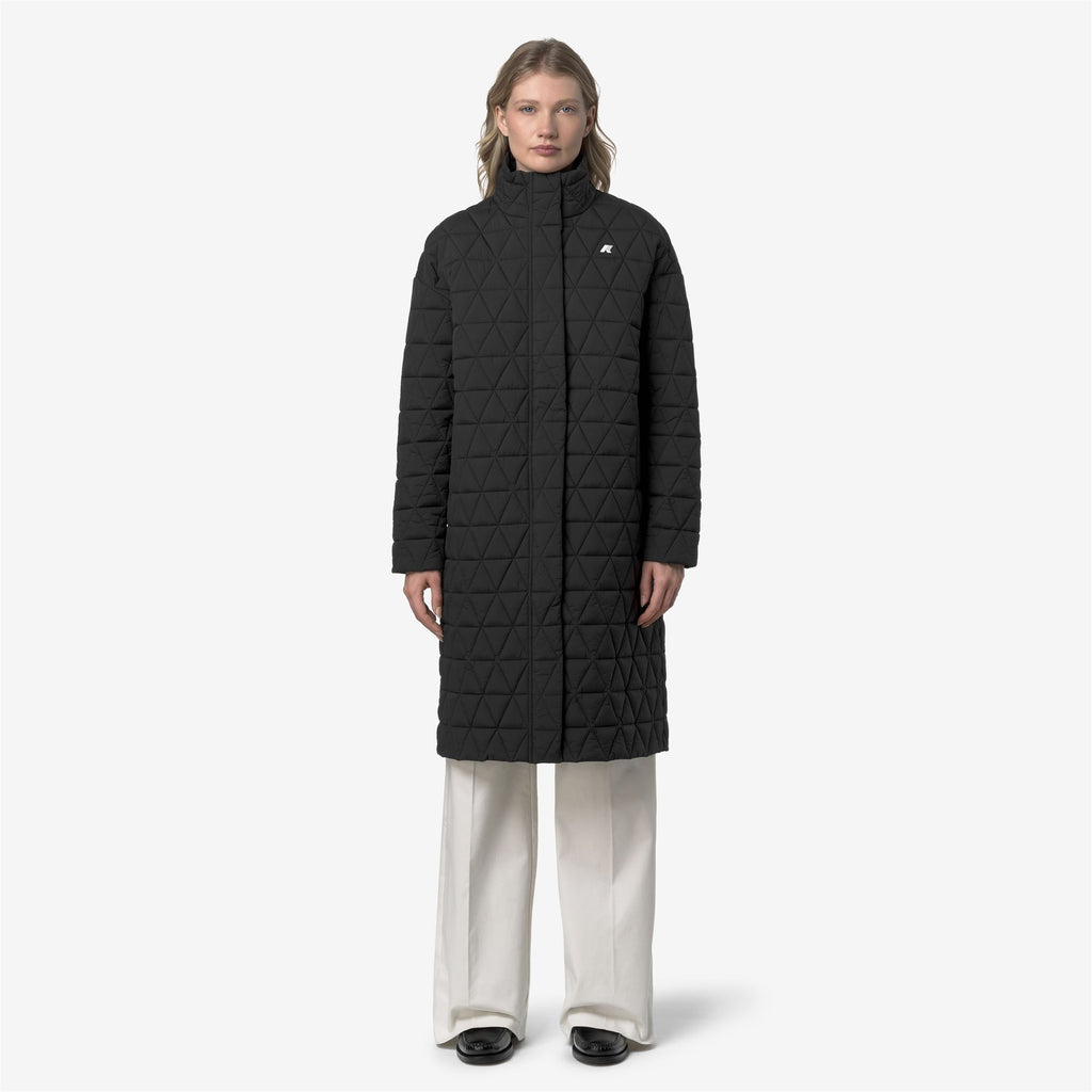 Jackets_WOMAN_SONJA DIAMOND QUILTED WARM_Long_Black Pure - Black Pure - Commercial 4