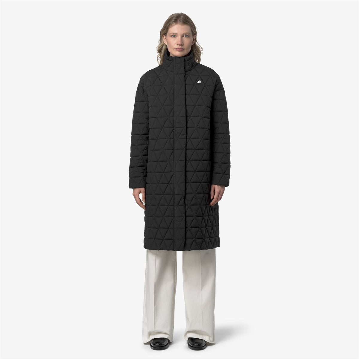 Jackets_WOMAN_SONJA DIAMOND QUILTED WARM_Long_Black Pure - Black Pure - Commercial 4