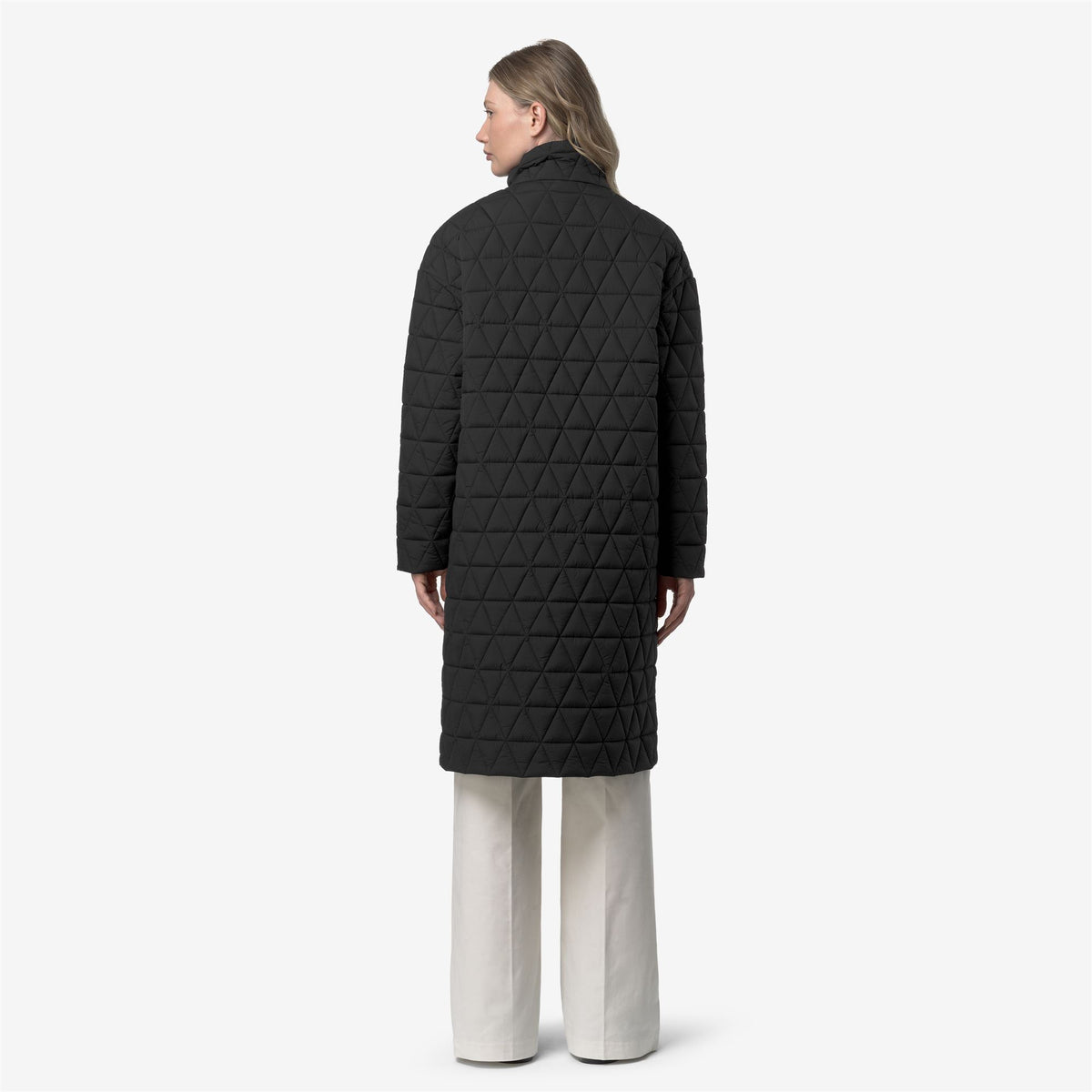 Jackets_WOMAN_SONJA DIAMOND QUILTED WARM_Long_Black Pure - Black Pure - Commercial 6
