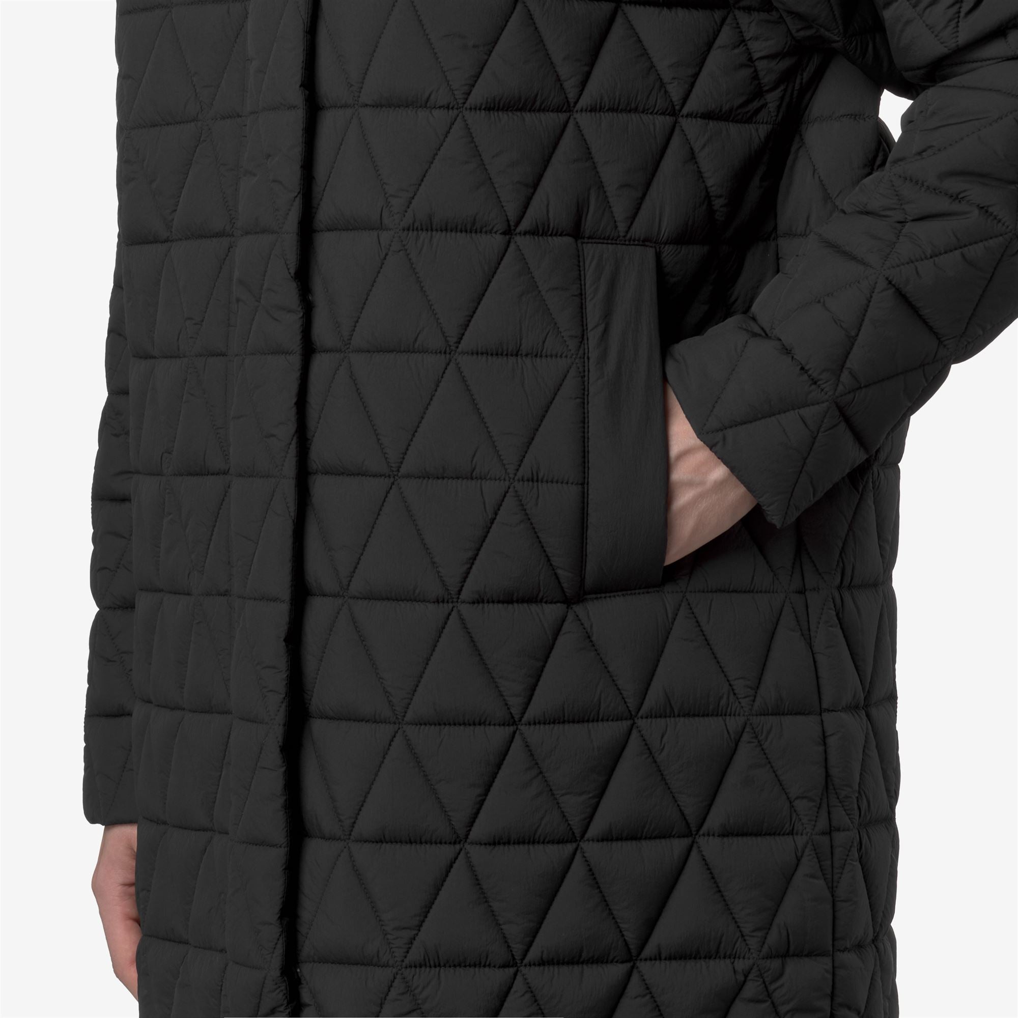 Jackets_WOMAN_SONJA DIAMOND QUILTED WARM_Long_Black Pure - Black Pure - Commercial 7