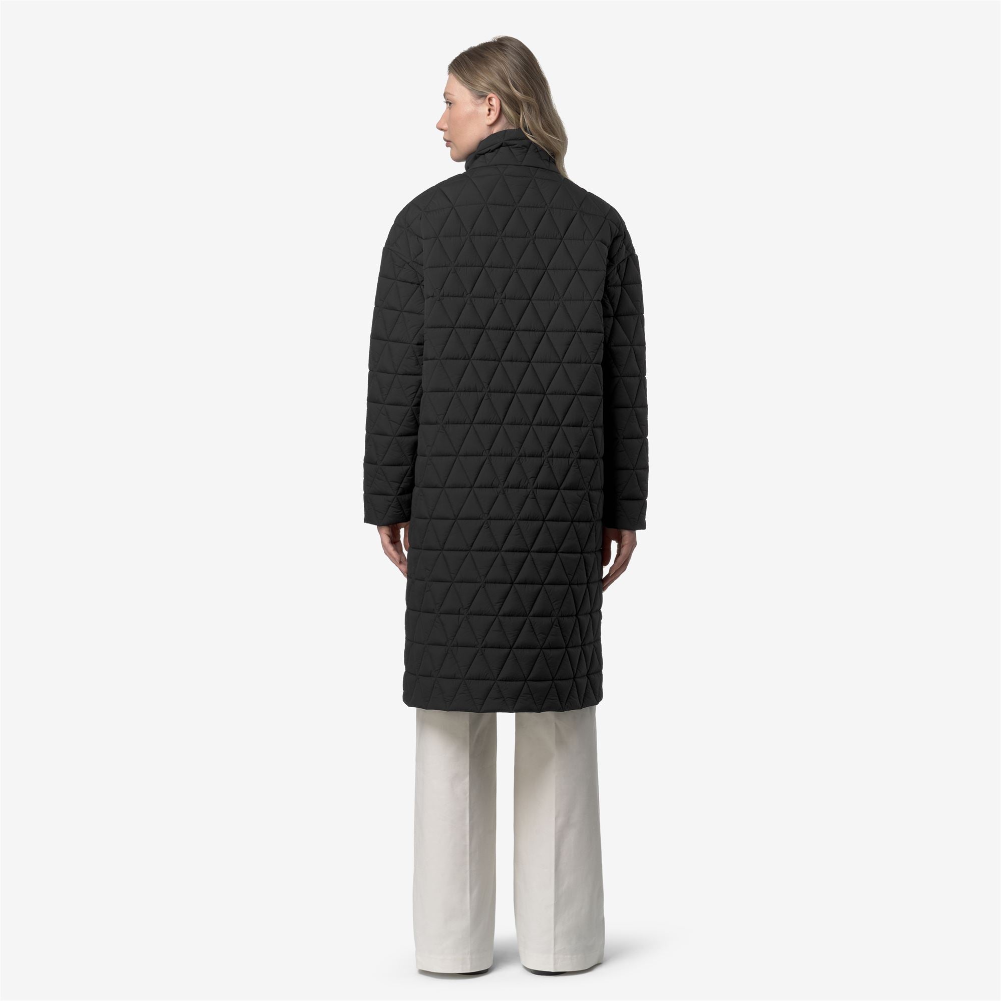 Jackets_WOMAN_SONJA DIAMOND QUILTED WARM_Long_Black Pure - Black Pure - Commercial 6