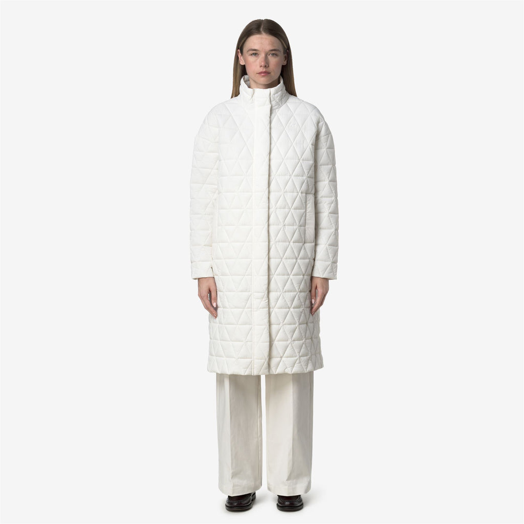 Jackets_WOMAN_SONJA DIAMOND QUILTED WARM_Long_White Gardenia - Commercial 4