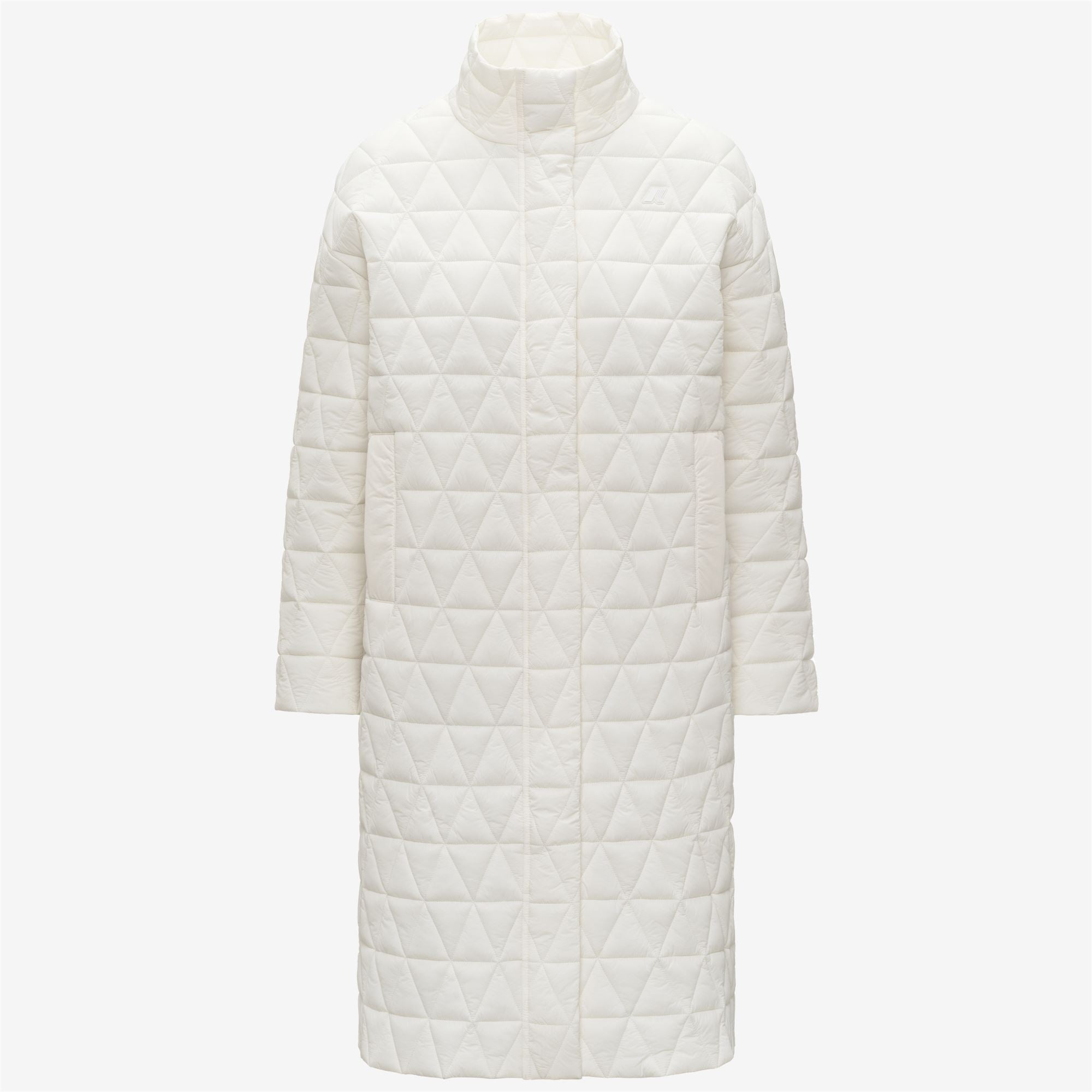 Jackets_WOMAN_SONJA DIAMOND QUILTED WARM_Long_White Gardenia - Commercial 1
