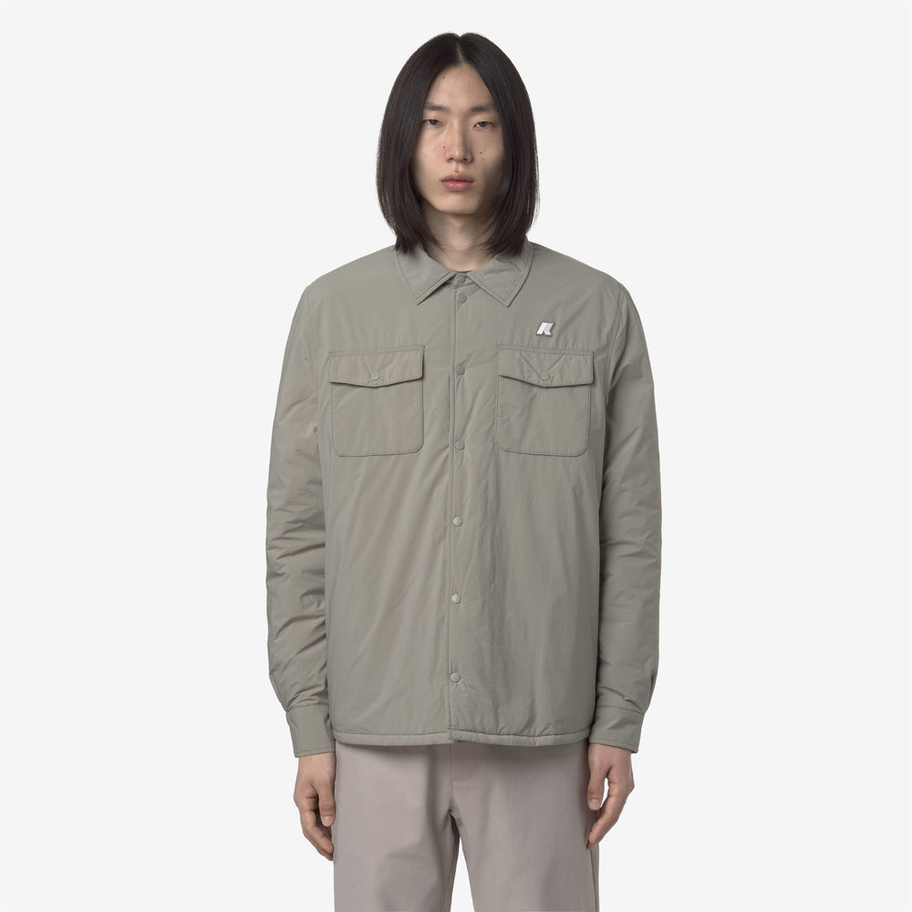 Green oak Men's Eco-Friendly Insulated Short Jacket 02