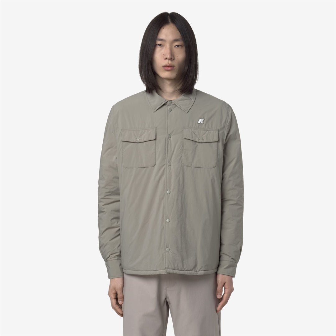 Chaqueta corta aislante ecológica para hombre de Green Oak main