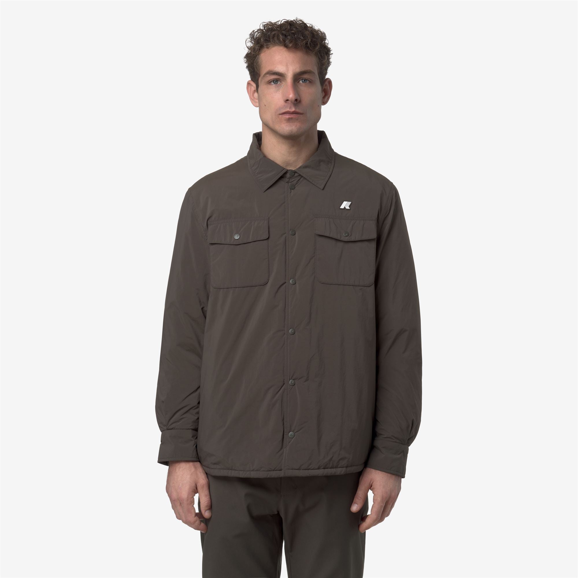 Jackets_MAN_UMBERT PLAIN WARM_Short_Black Olive - Commercial 4