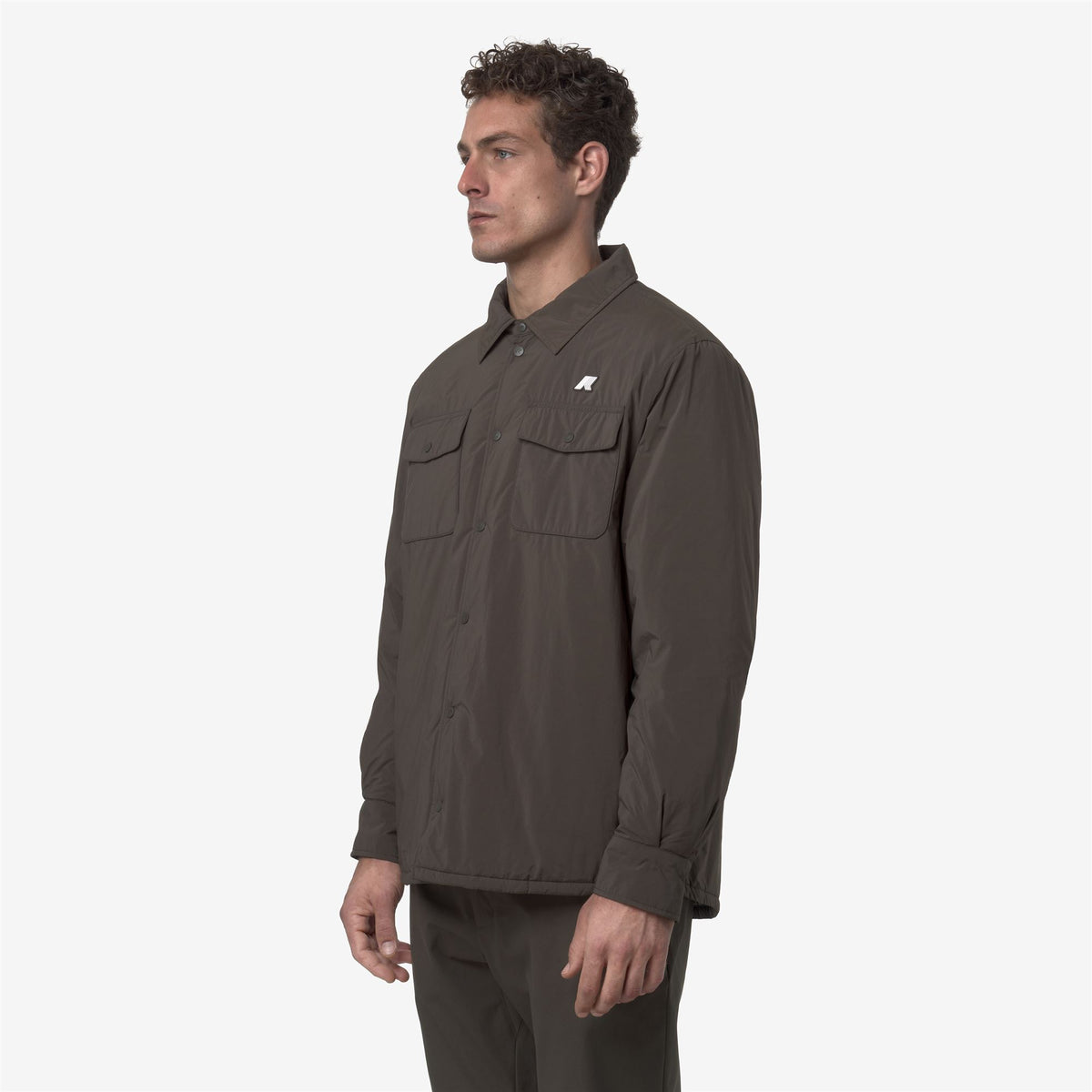 Jackets_MAN_UMBERT PLAIN WARM_Short_Black Olive - Commercial 5