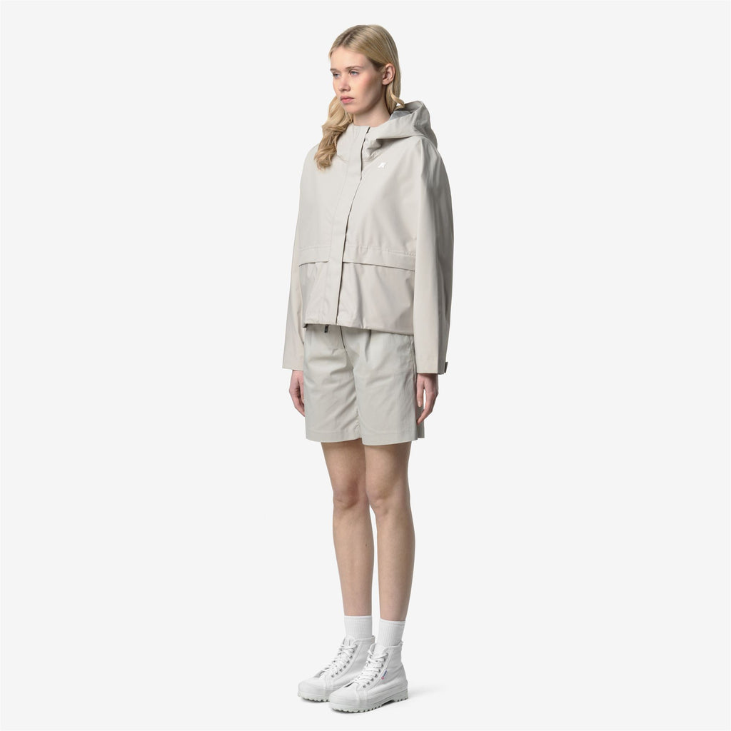 Jackets_Woman_CROPELL STRETCH 2L AF_Long_BEIGE LT - Commercial 5