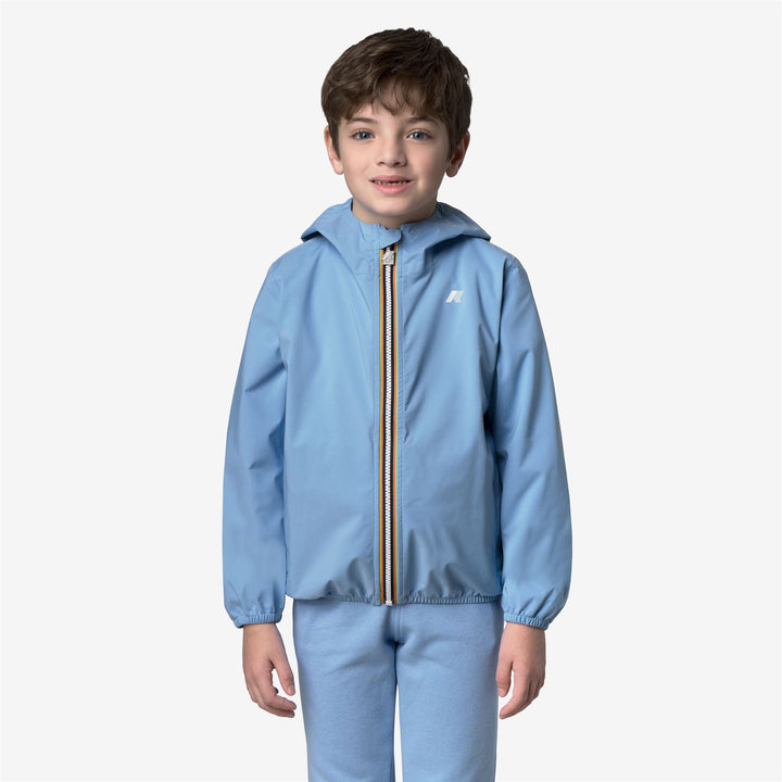 P. JACK STRETCH DOT - Jackets - Corta - Bambino - BLUE CIELO 3