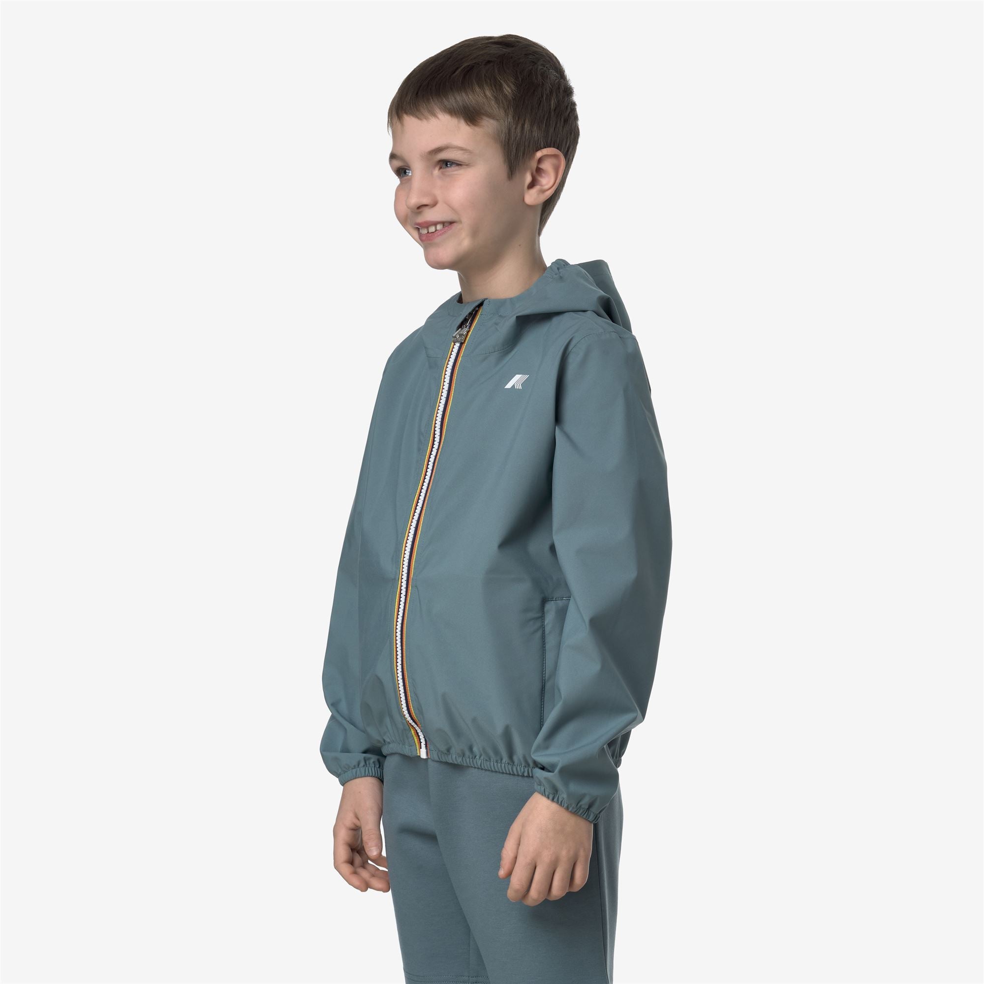 Jackets_BOY_P. JACK STRETCH DOT_Short_Green Iron - Commercial 5
