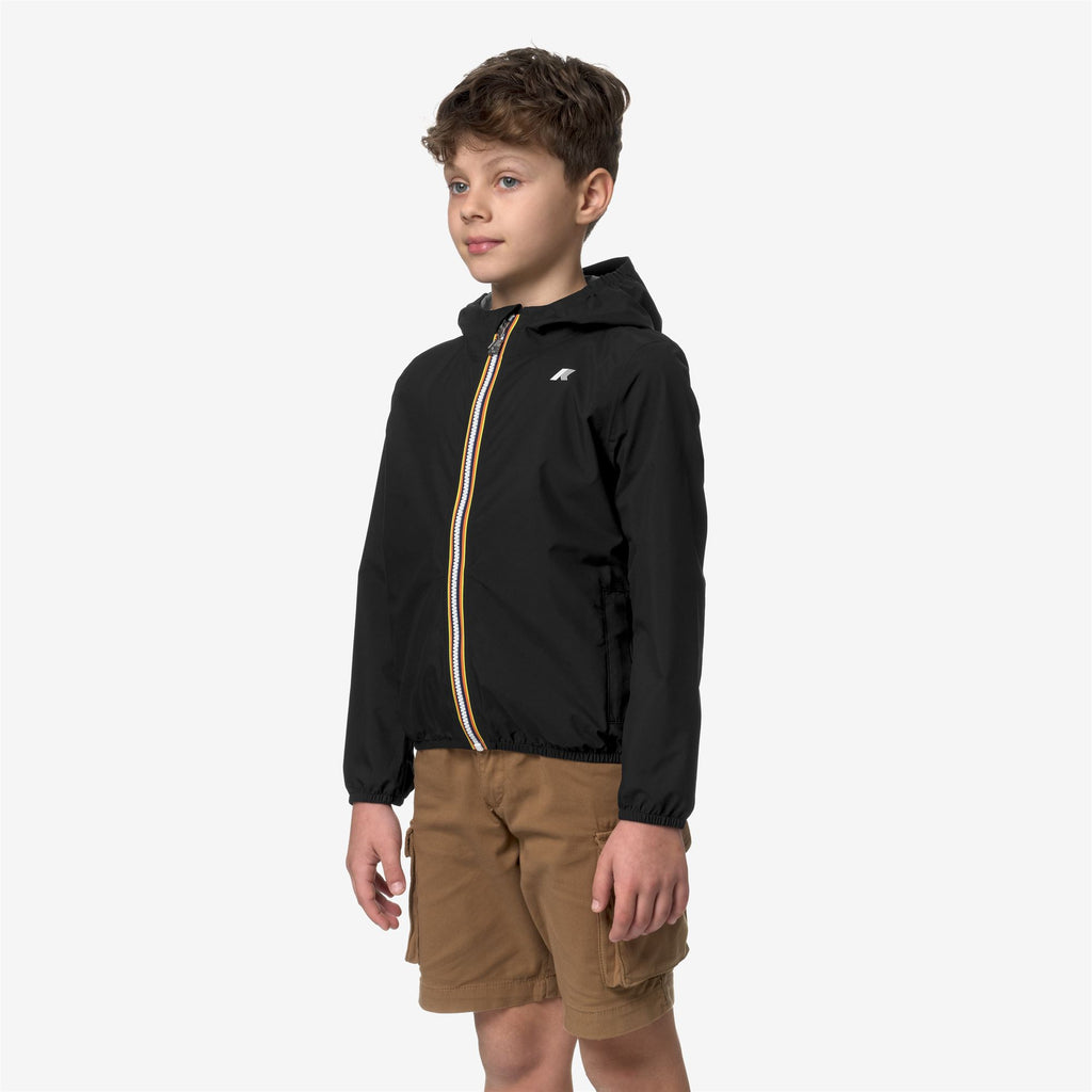 Jackets_BOY_P. JACK STRETCH DOT_Short_Black Pure - Commercial 5