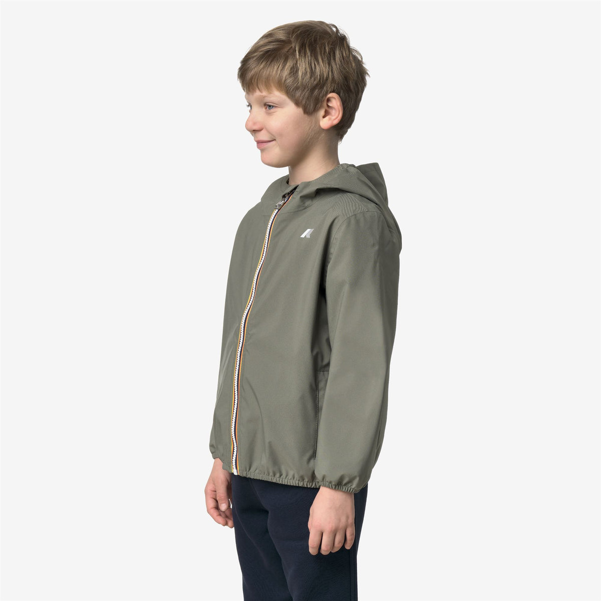 Jackets_Boy_P. JACK STRETCH DOT_Short_Green Lichen - Commercial 5