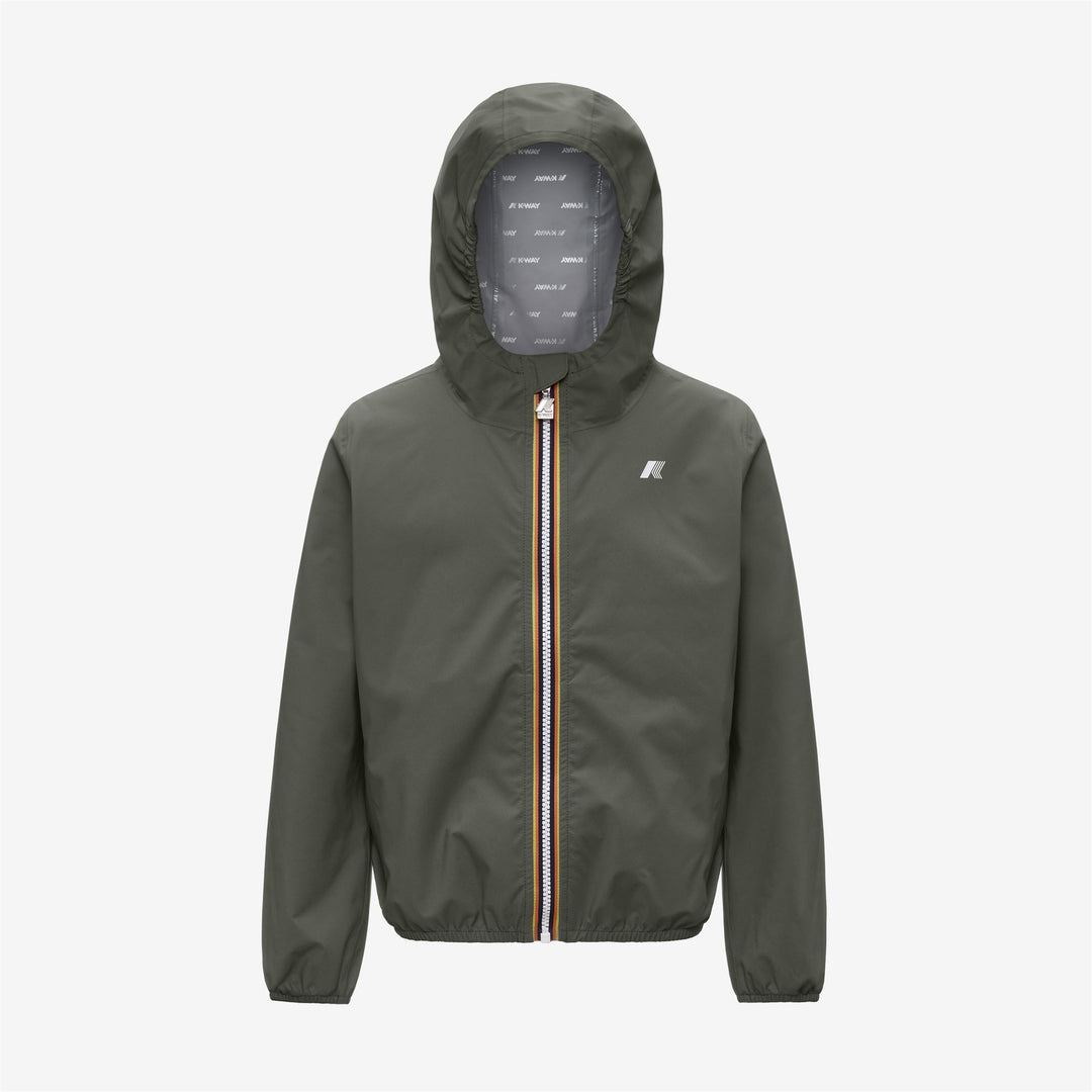 P. JACK STRETCH DOT - Jackets - Corta - Bambino - GREEN LICHEN 01