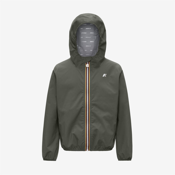 P. JACK STRETCH DOT - Jackets - Corta - Bambino - GREEN LICHEN 1
