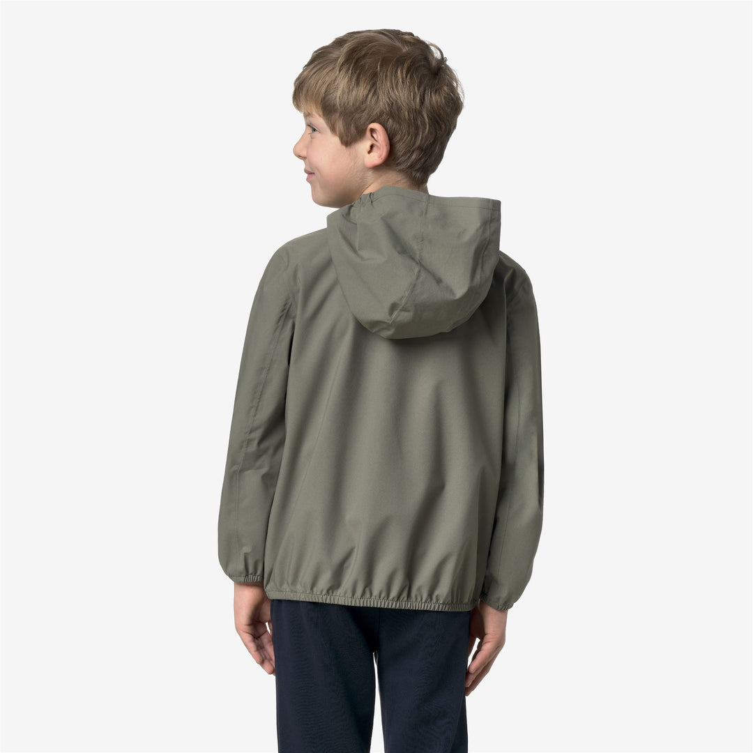 P. JACK STRETCH DOT - Jackets - Corta - Bambino - GREEN LICHEN main