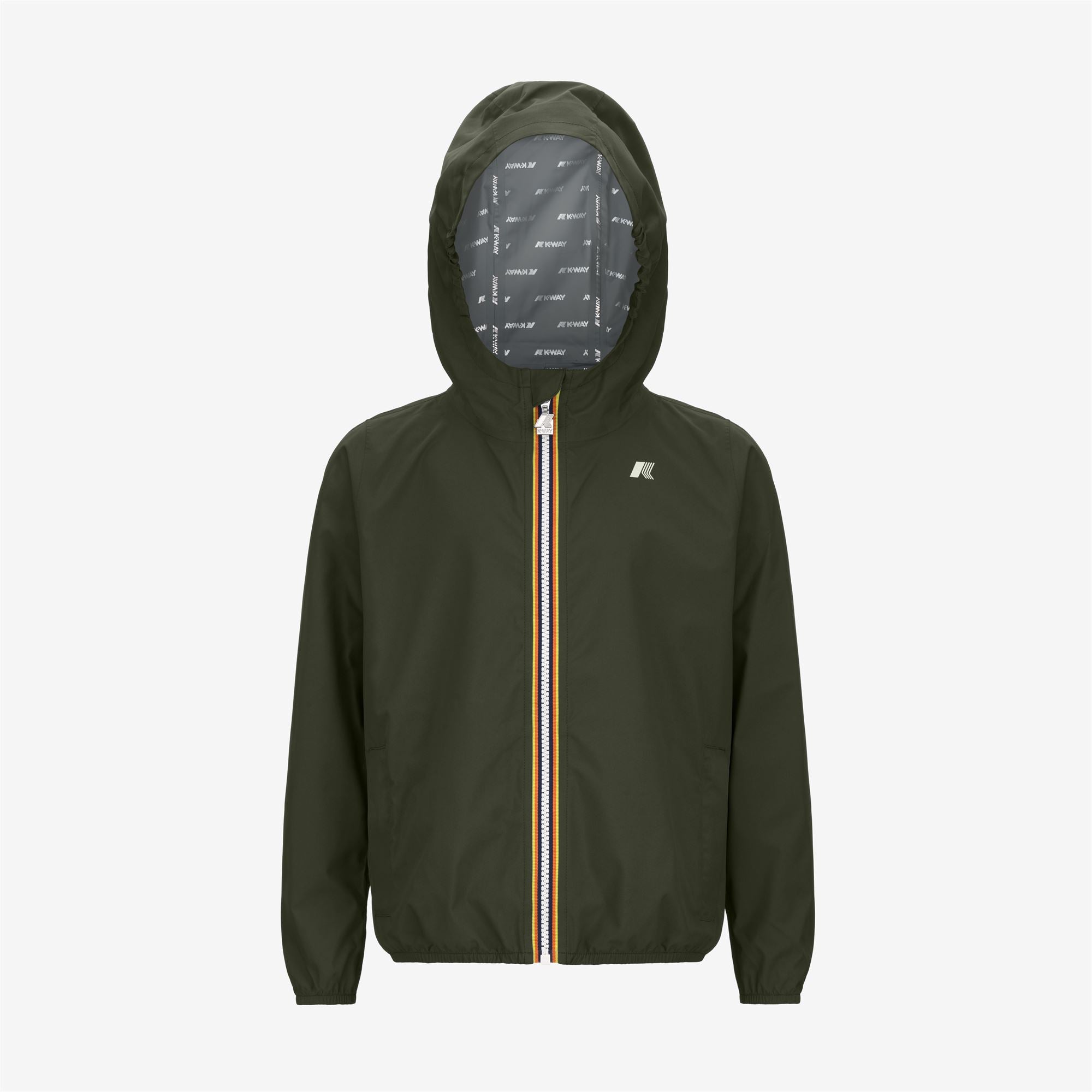 Jackets_BOY_P. JACK STRETCH DOT_Short_GREEN BLACKISH - Commercial 1