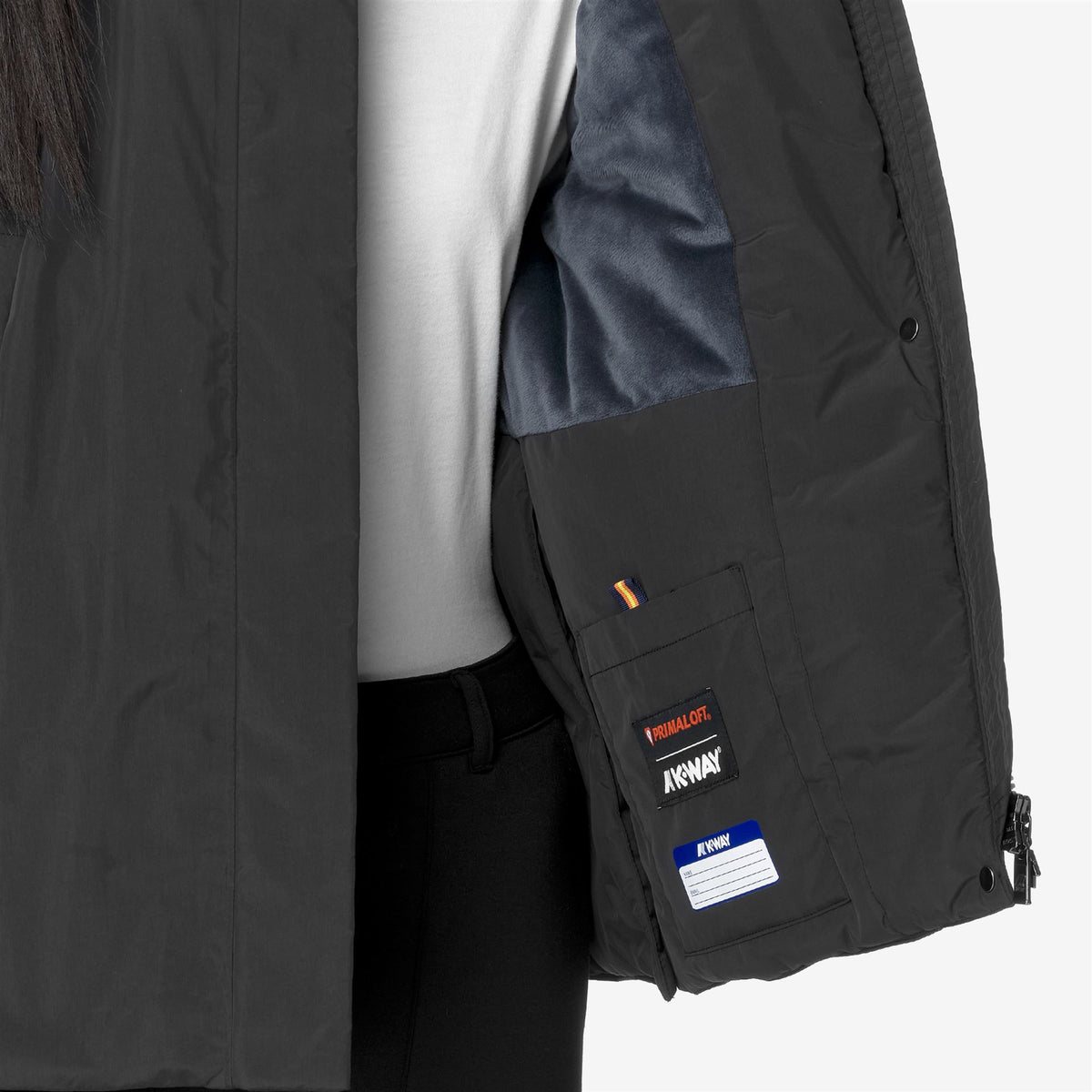 Jackets_WOMAN_MARLETTE SOFT TOUCH MARMOTTA_Short_Black P-Blue A - Commercial 7
