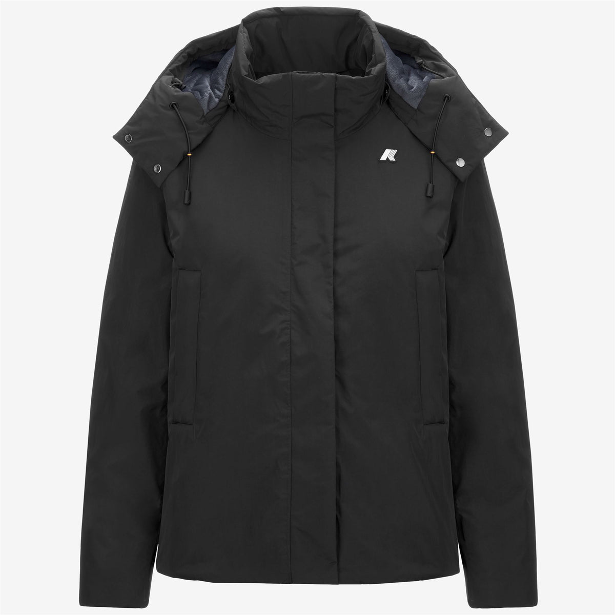 Jackets_WOMAN_MARLETTE SOFT TOUCH MARMOTTA_Short_Black P-Blue A - Commercial 1
