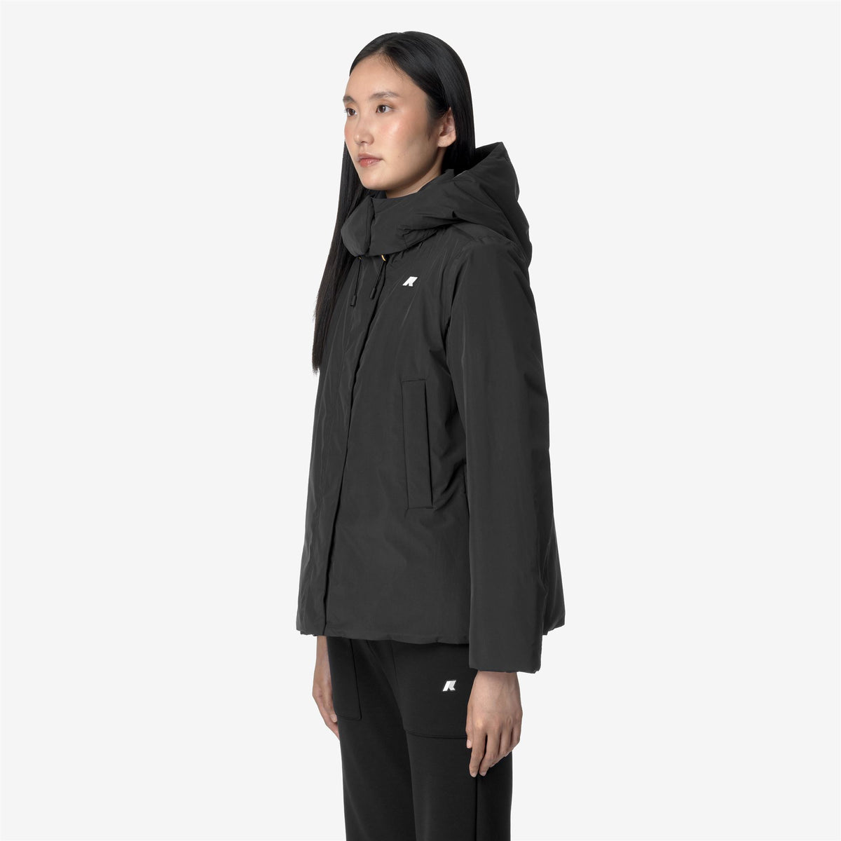 Jackets_WOMAN_MARLETTE SOFT TOUCH MARMOTTA_Short_Black P-Blue A - Commercial 5
