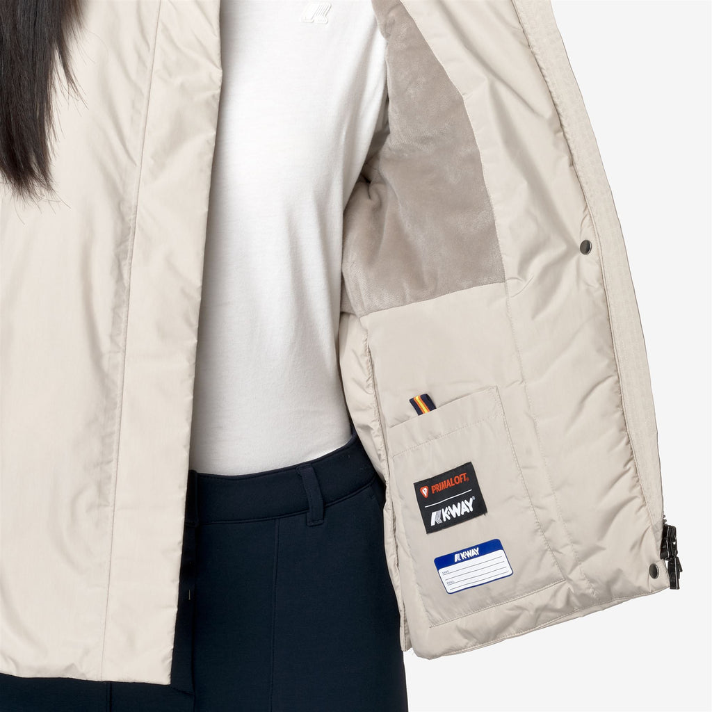 Jackets_WOMAN_MARLETTE SOFT TOUCH MARMOTTA_Short_Beige G-Grey B - Commercial 7