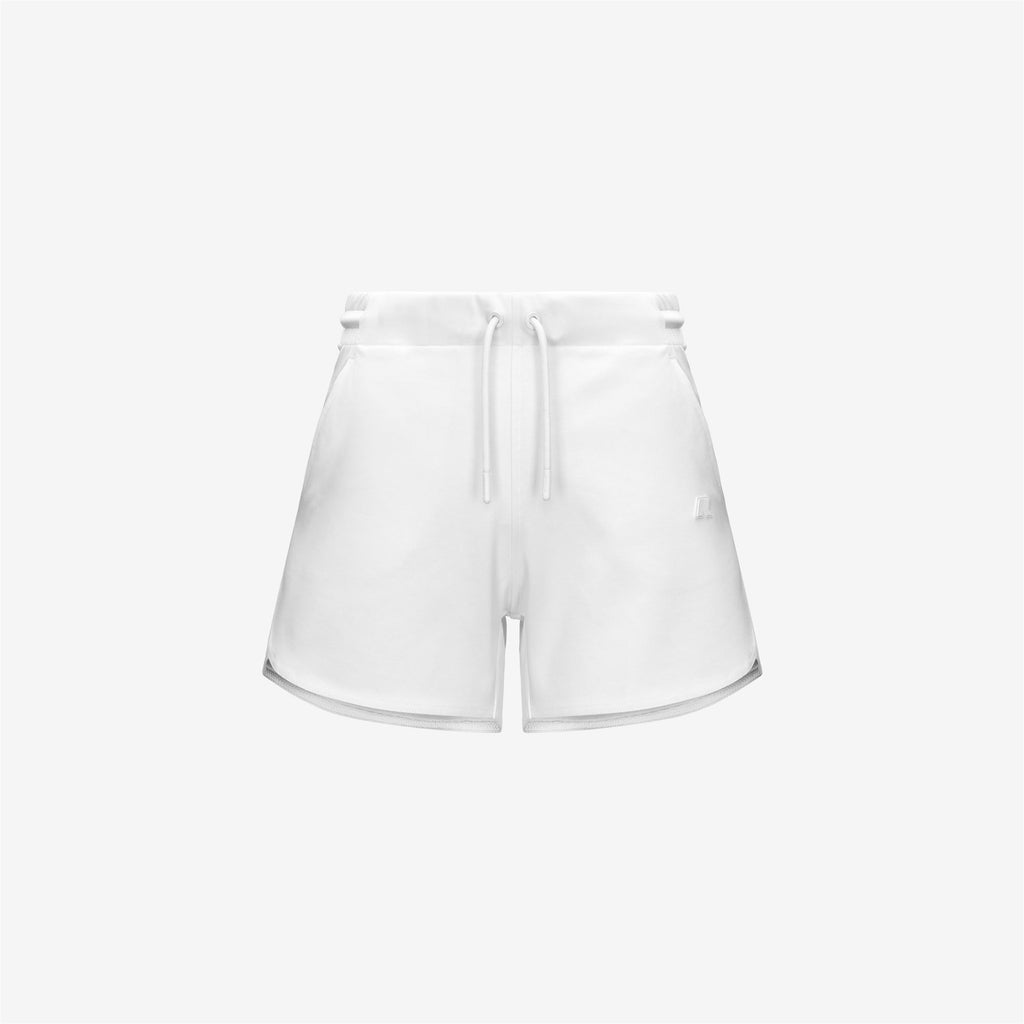 Shorts_WOMAN_OTIEZE INTERLOCK_Sport Shorts_White - Commercial 1