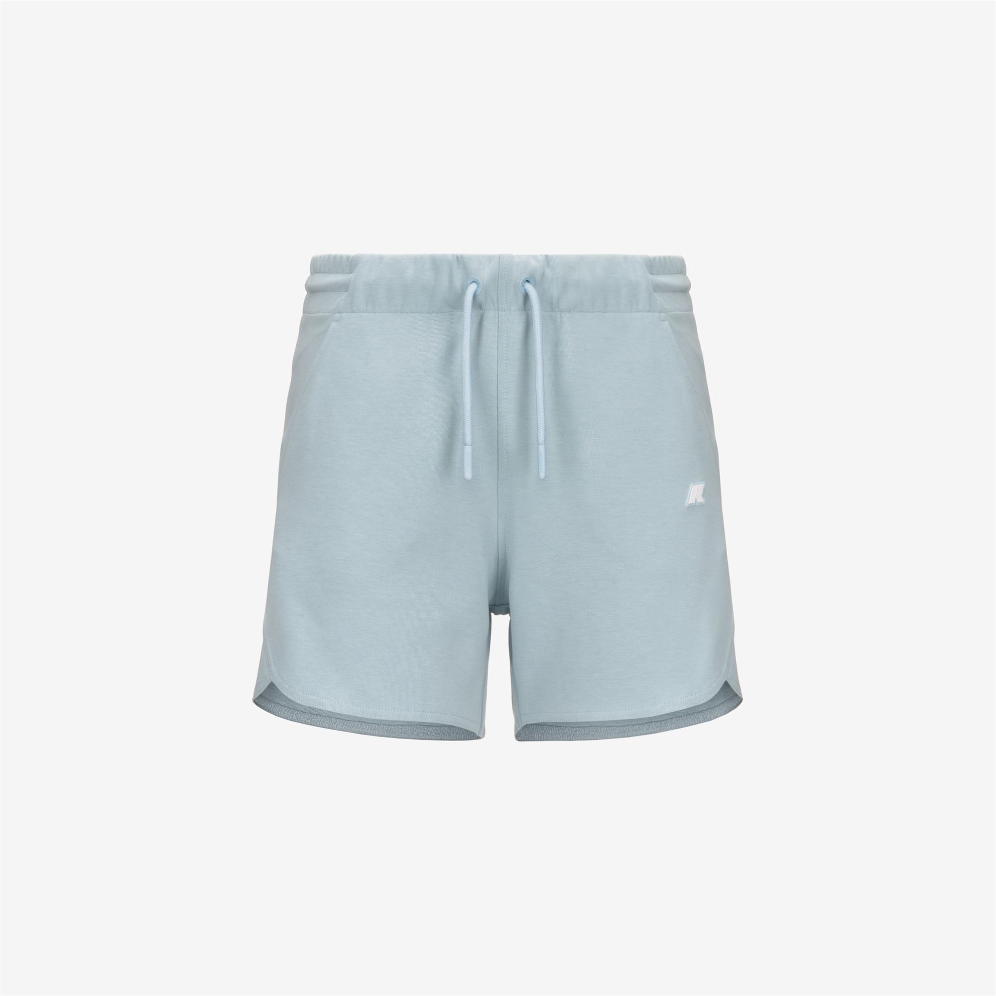 Shorts_WOMAN_OTIEZE INTERLOCK_Sport Shorts_Blue Baby - Commercial 1