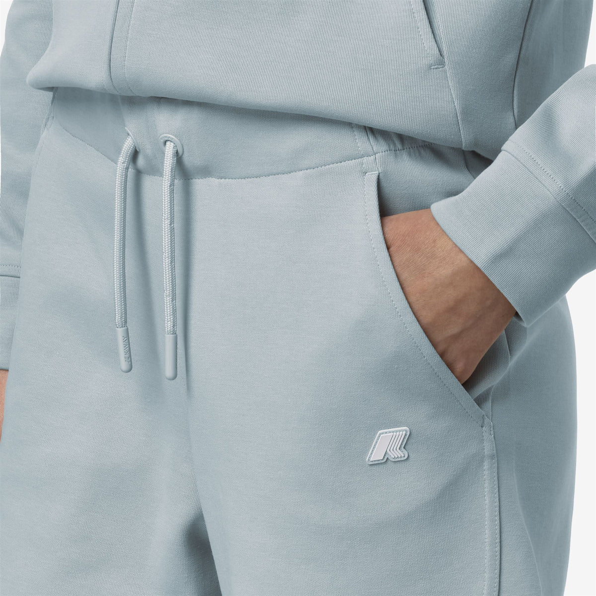 Shorts_WOMAN_OTIEZE INTERLOCK_Sport Shorts_Blue Baby - Commercial 7