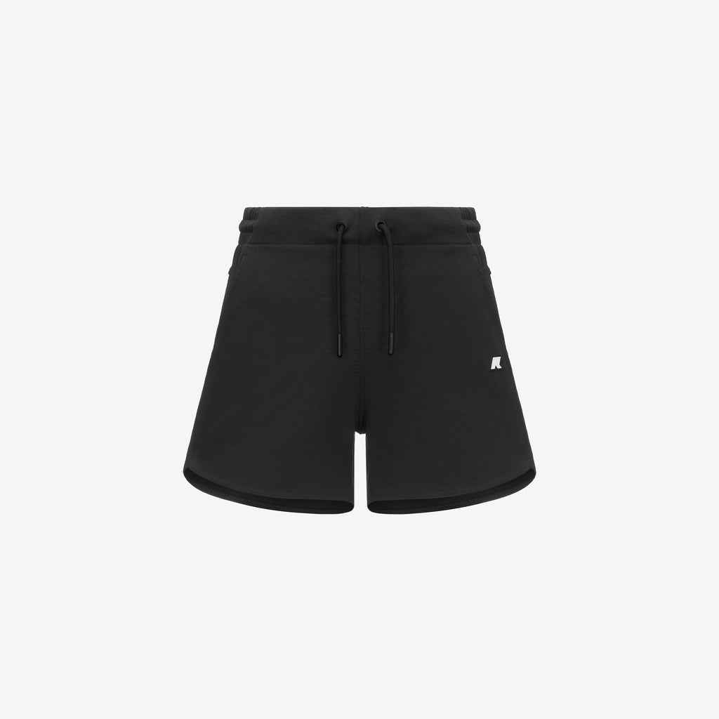 Shorts_WOMAN_OTIEZE INTERLOCK_Sport Shorts_Black Pure - Commercial 1