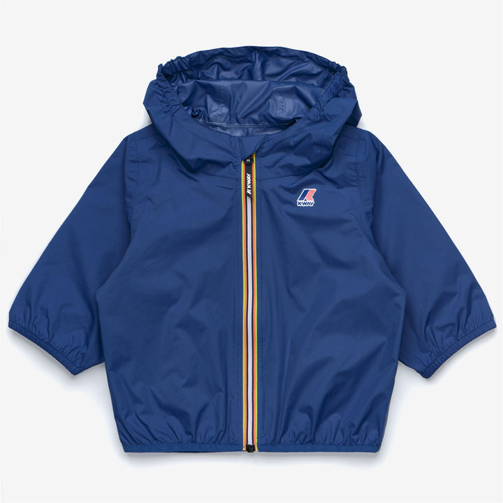 Giacca Impermeabile Pieghevole per Bambini Blu Reale 1